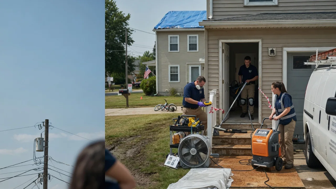 Water Damage Repair in Glen Lyon, PA near me